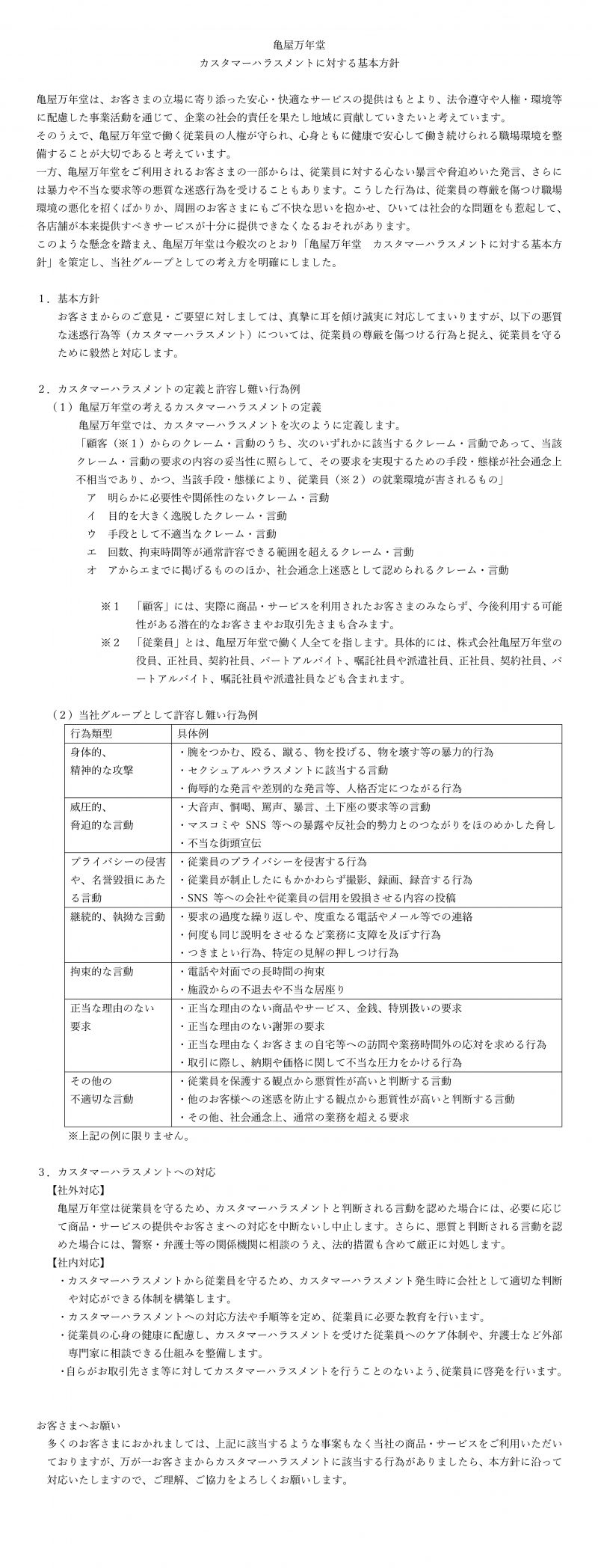 亀屋のあんぱん抽選会開催