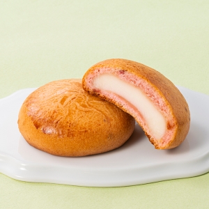 ベイクドチーズまん 苺